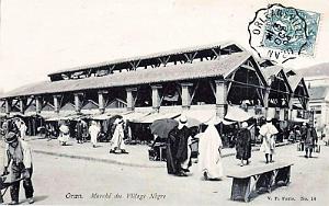 ORAN - VILLAGE NEGRE - MARCHE - 1904